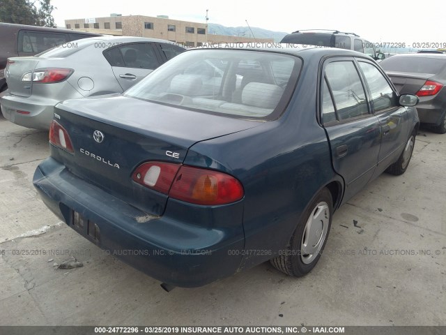 1NXBR12E4WZ021489 - 1998 TOYOTA COROLLA VE/CE/LE 蓝色 照片 4
