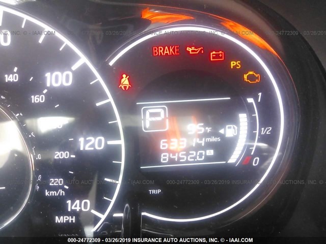 3N1CE2CP5FL356025 - 2015 NISSAN VERSA NOTE S/S PLUS/SV/SL/SR RED photo 7