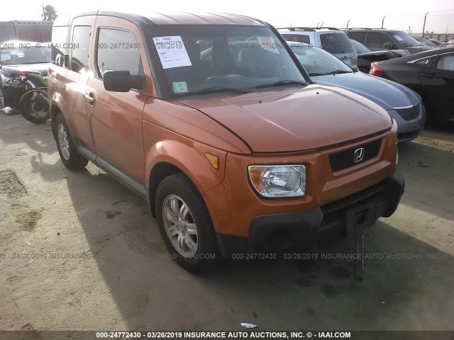 5J6YH28786L010835 - 2006 HONDA ELEMENT EX ORANGE photo 1