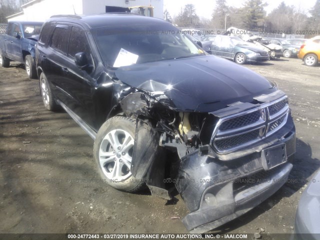 1D4RD4GG3BC633893 - 2011 DODGE DURANGO CREW BLACK photo 6