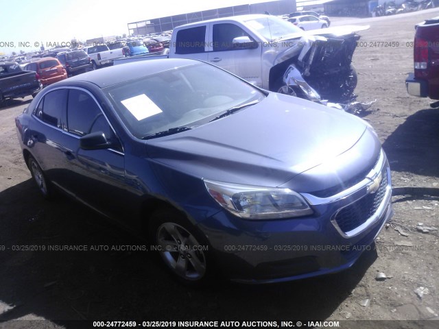 1G11B5SL6FF287684 - 2015 CHEVROLET MALIBU LS BLUE photo 1
