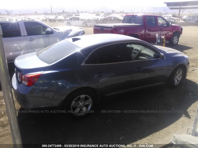 1G11B5SL6FF287684 - 2015 CHEVROLET MALIBU LS BLUE photo 4
