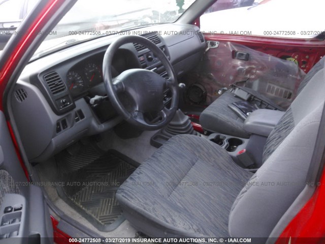 1N6ED27T5YC377582 - 2000 NISSAN FRONTIER CREW CAB XE/CREW CAB SE RED photo 5