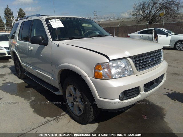 1FMZU75K33ZB45270 - 2003 FORD EXPLORER LIMITED WHITE photo 1