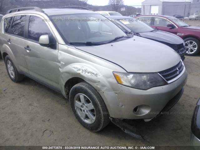 JA4MS31X27Z011588 - 2007 MITSUBISHI OUTLANDER ES/LS 棕色 照片 1