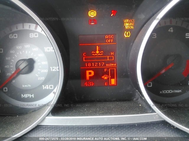 JA4MS31X27Z011588 - 2007 MITSUBISHI OUTLANDER ES/LS 棕色 照片 7