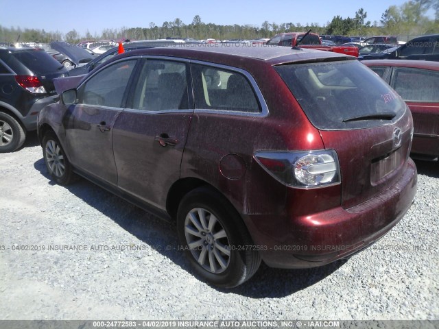 JM3ER2W59A0326284 - 2010 MAZDA CX-7 RED photo 3