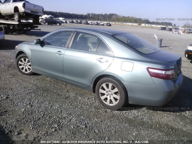 4T1BE46K09U873212 - 2009 TOYOTA CAMRY SE/LE/XLE TURQUOISE photo 3