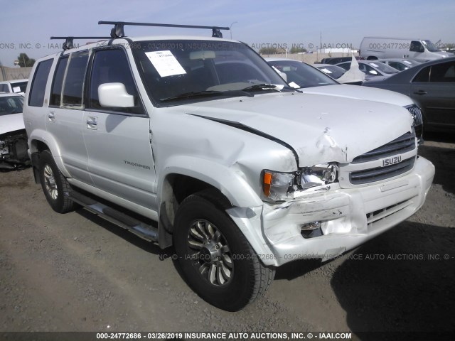 JACDJ58X317J17611 - 2001 ISUZU TROOPER S/LS/LIMITED 白色 照片 1