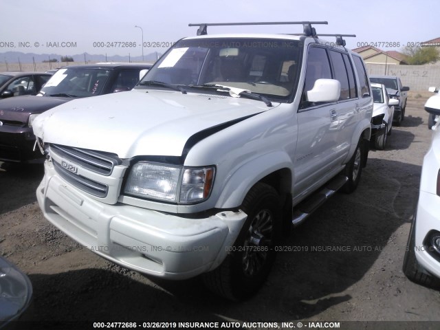 JACDJ58X317J17611 - 2001 ISUZU TROOPER S/LS/LIMITED 白色 照片 2