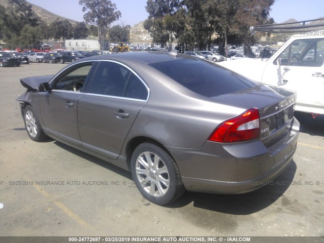 YV1AS982291107013 - 2009 VOLVO S80 3.2 GRAY photo 3