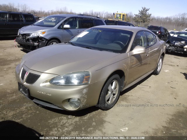 2G2WP522051230400 - 2005 PONTIAC GRAND PRIX GOLD photo 2