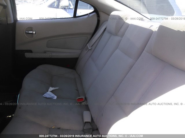 2G2WP522051230400 - 2005 PONTIAC GRAND PRIX GOLD photo 8