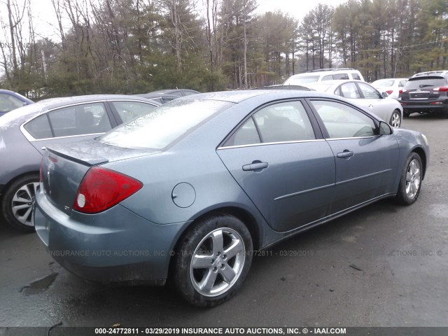 1G2ZH548X54123838 - 2005 PONTIAC G6 GT BLUE photo 4