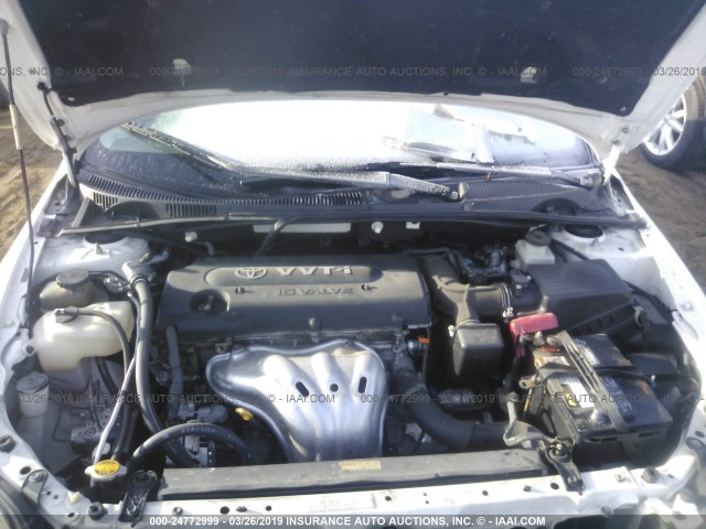 JTKDE177970205654 - 2007 TOYOTA SCION TC WHITE photo 10