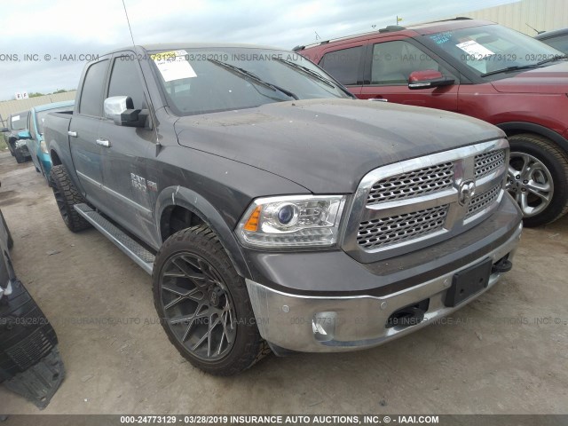 1C6RR7NT2GS370445 - 2016 RAM 1500 LARAMIE GRAY photo 1