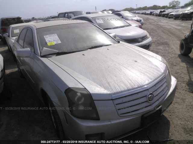 1G6DP577770179535 - 2007 CADILLAC CTS HI FEATURE V6 SILVER photo 1