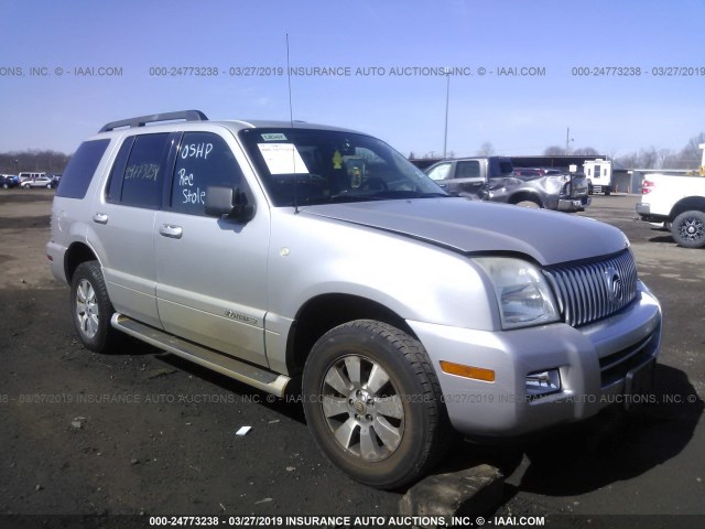 4M2EU47E37UJ17328 - 2007 MERCURY MOUNTAINEER LUXURY SILVER photo 1