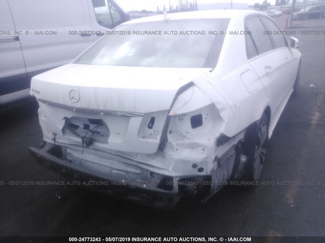 WDDHF5KB0FB134930 - 2015 MERCEDES-BENZ E 350 WHITE photo 4