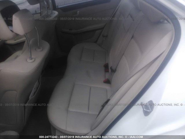 WDDHF5KB0FB134930 - 2015 MERCEDES-BENZ E 350 WHITE photo 8