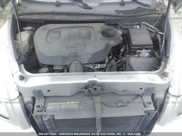 3GNCA13D28S665878 - 2008 CHEVROLET HHR LS Plata foto 10