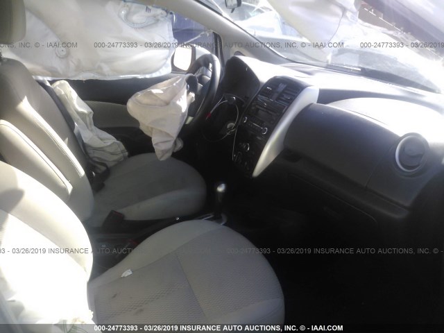 3N1CE2CP9FL355735 - 2015 NISSAN VERSA NOTE S/S PLUS/SV/SL/SR WHITE photo 5