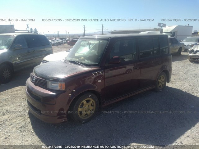 JTLKT334064057739 - 2006 TOYOTA SCION XB 栗色 照片 2