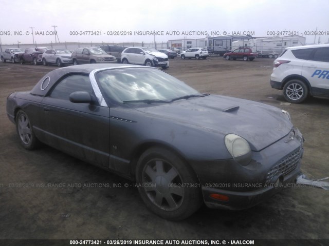 1FAHP60AX3Y109863 - 2003 FORD THUNDERBIRD  GRAY photo 1