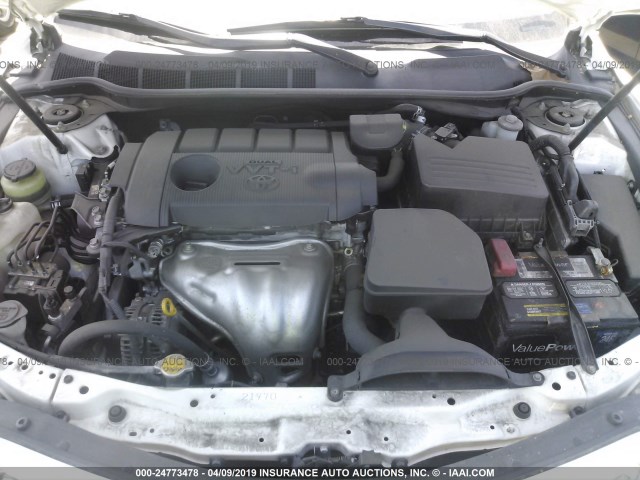 4T4BF3EK3BR183667 - 2011 TOYOTA CAMRY SE/LE/XLE Weiß Foto 10