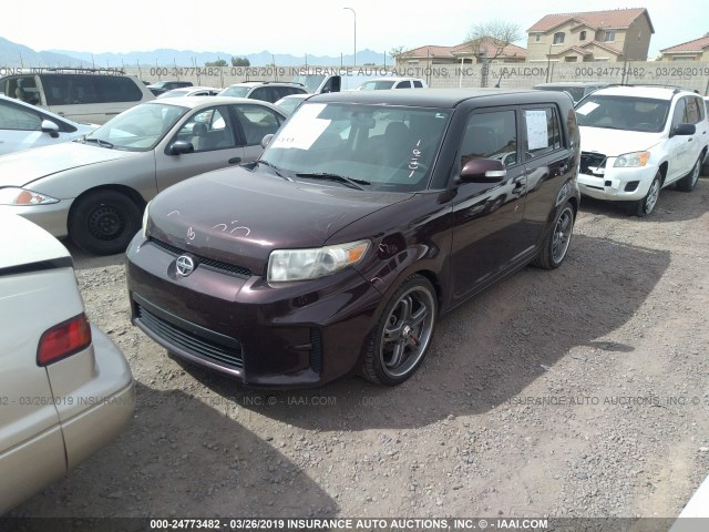 JTLZE4FE3B1136353 - 2011 TOYOTA SCION XB 勃艮第红 照片 2