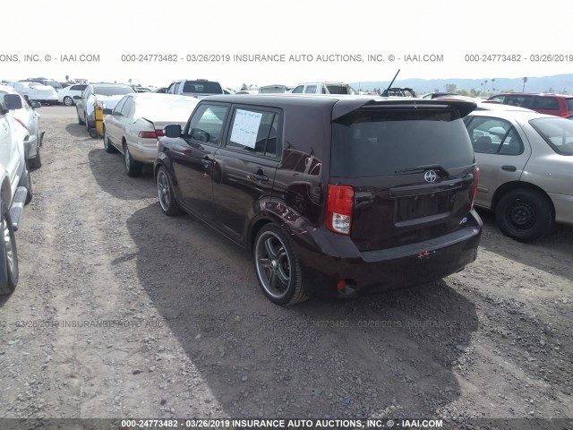 JTLZE4FE3B1136353 - 2011 TOYOTA SCION XB 勃艮第红 照片 3