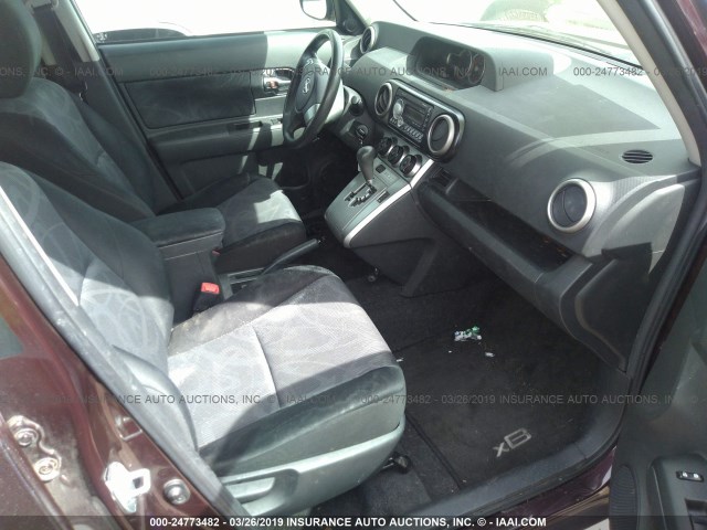 JTLZE4FE3B1136353 - 2011 TOYOTA SCION XB 勃艮第红 照片 5