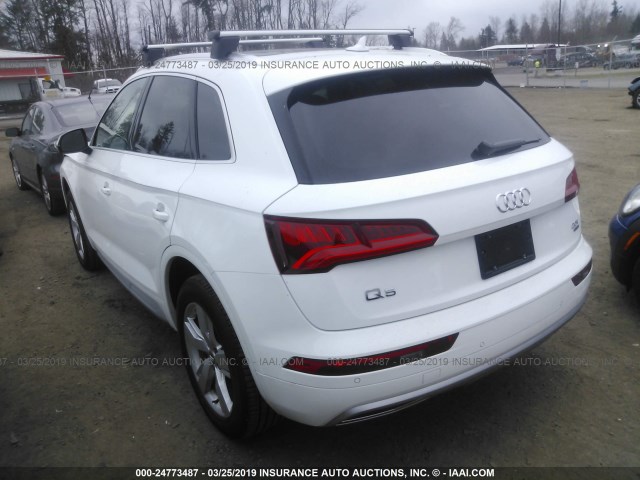 WA1BNAFY9J2068004 - 2018 AUDI Q5 PREMIUM PLUS WHITE photo 3