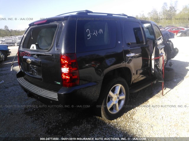 1GNSCBE03BR323923 - 2011 CHEVROLET TAHOE BLACK photo 4