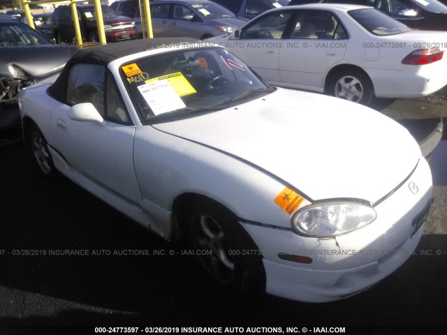 JM1NB353520234903 - 2002 MAZDA MX-5 MIATA LS WHITE photo 1