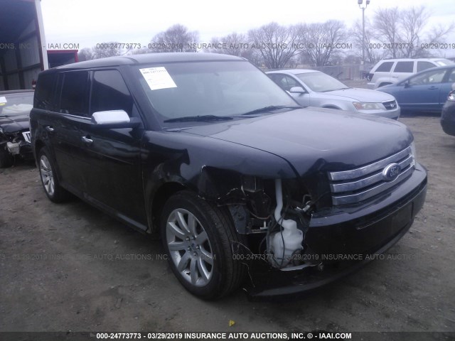 2FMHK6DC7BBD23219 - 2011 FORD FLEX LIMITED BLACK photo 6