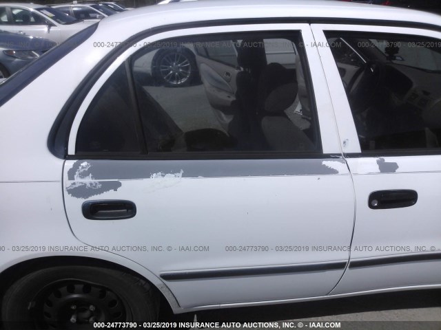 1NXBR12E5XZ174674 - 1999 TOYOTA COROLLA VE/CE/LE 白色 照片 6