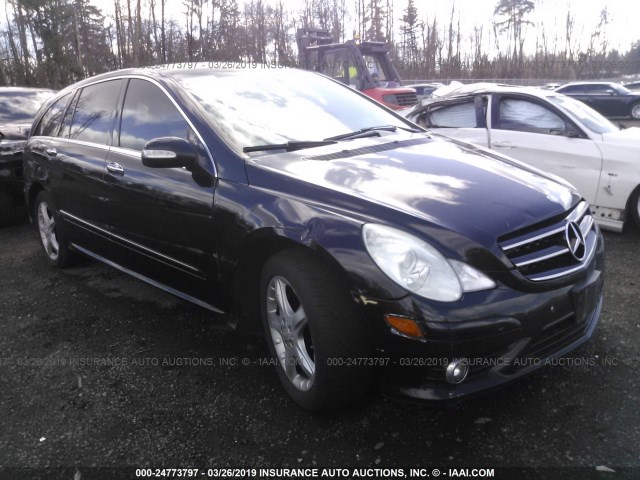 4JGCB65E49A090318 - 2009 MERCEDES-BENZ R 350 4MATIC 黑色 照片 1