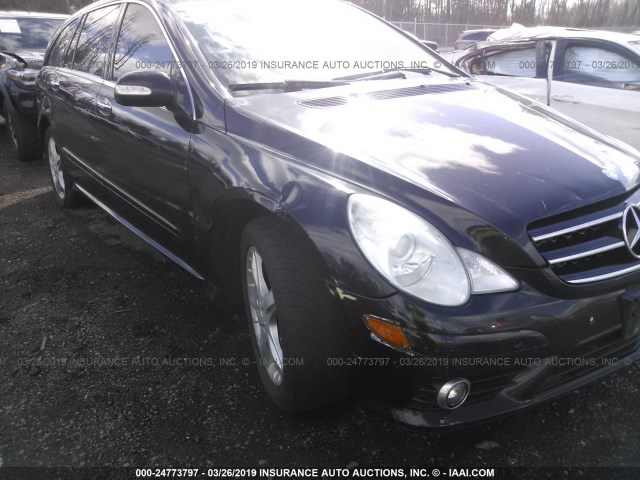 4JGCB65E49A090318 - 2009 MERCEDES-BENZ R 350 4MATIC 黑色 照片 6