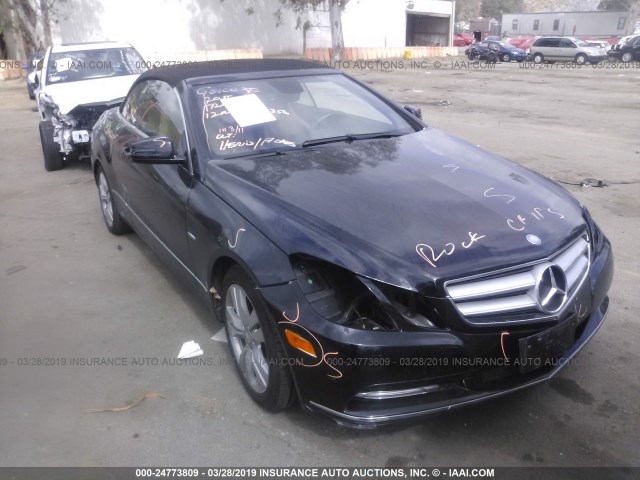 WDDKK5KF7CF144976 - 2012 MERCEDES-BENZ E 350 BLACK photo 1