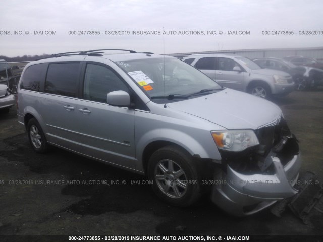 2A8HR54P08R794487 - 2008 CHRYSLER TOWN & COUNTRY TOURING SILVER photo 1