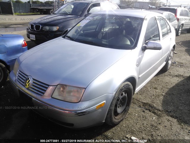 3VWRA69M24M137941 - 2004 VOLKSWAGEN JETTA GL SILVER photo 2