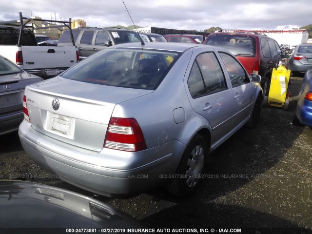 3VWRA69M24M137941 - 2004 VOLKSWAGEN JETTA GL SILVER photo 4