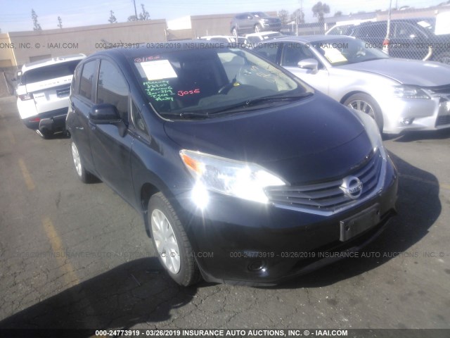 3N1CE2CP0EL352284 - 2014 NISSAN VERSA NOTE S/S PLUS/SV/SL BLACK photo 1