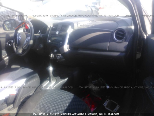 3N1CE2CP0EL352284 - 2014 NISSAN VERSA NOTE S/S PLUS/SV/SL BLACK photo 5