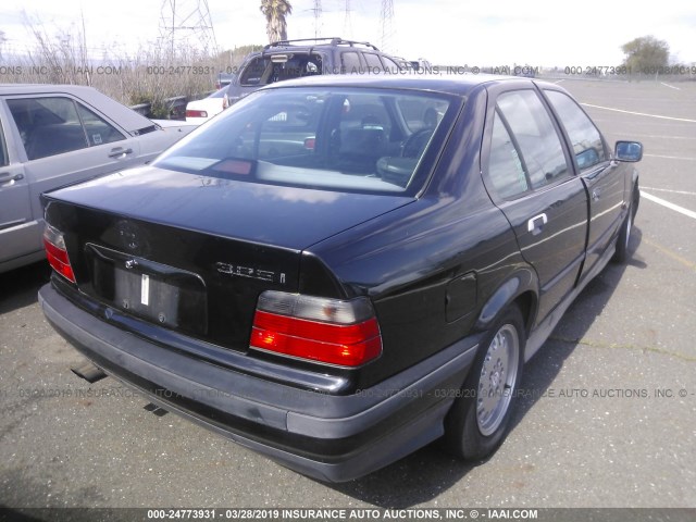 WBACB4328SFM08447 - 1995 BMW 325 I AUTOMATIC BLACK photo 4