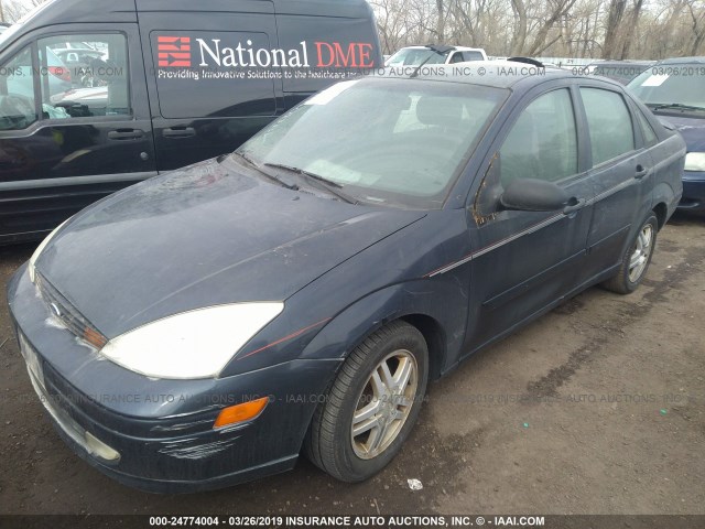 1FAFP34361W297971 - 2001 FORD FOCUS SE/SE SPORT BLUE photo 2