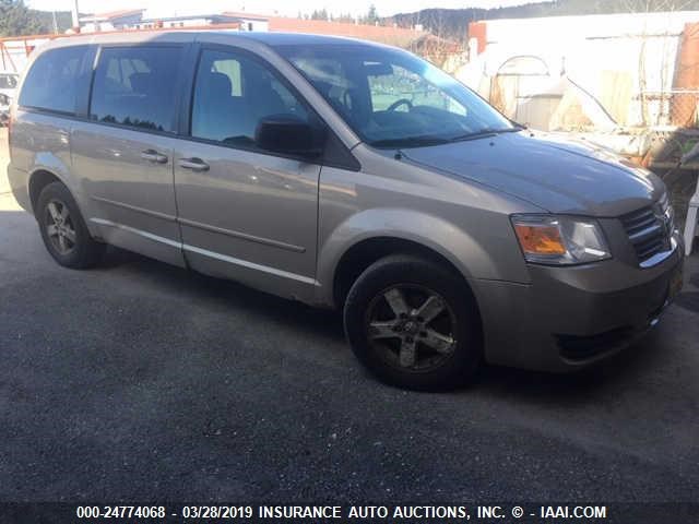 2D8HN44E79R668786 - 2009 DODGE GRAND CARAVAN SE BEIGE photo 1