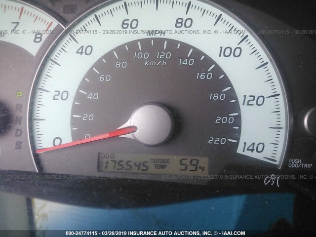 4T1BF3EK6AU506487 - 2010 TOYOTA CAMRY SE/LE/XLE RED photo 7