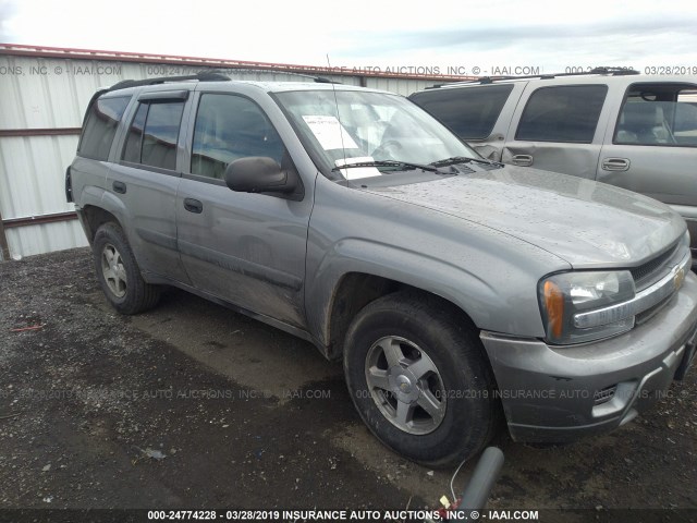 1GNDT13S052221452 - 2005 CHEVROLET TRAILBLAZER LS/LT BEIGE photo 1